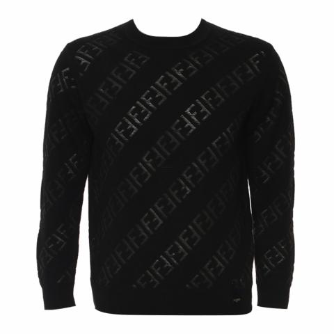 Black hotsell fendi sweater